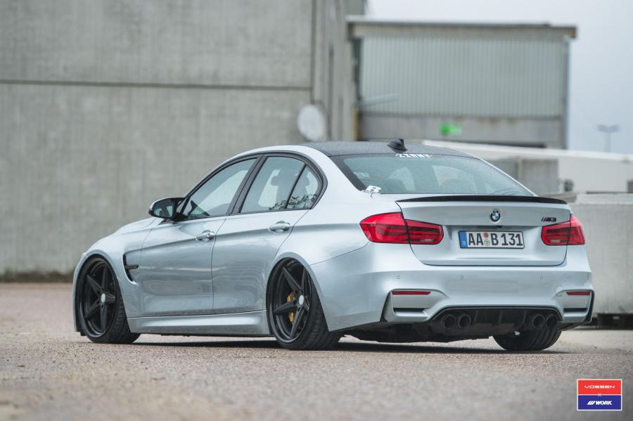  BMW M3 Sedan on Vossen Wheels (VWS-3) 2017 года  (фото 27 из 44)